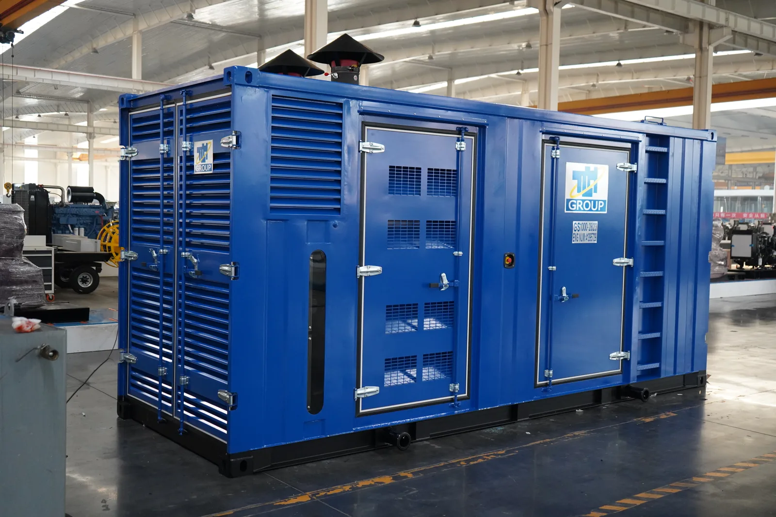 Enclosed Shopping Center Backup Generator Details