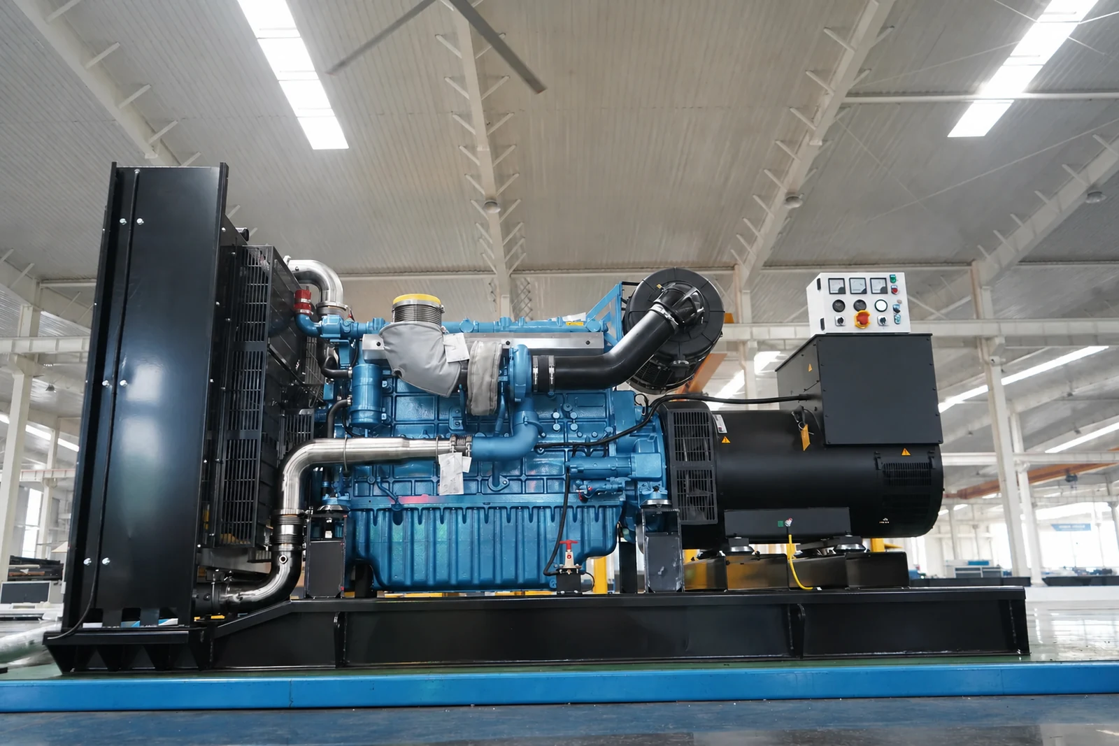 Open-type diesel generator set