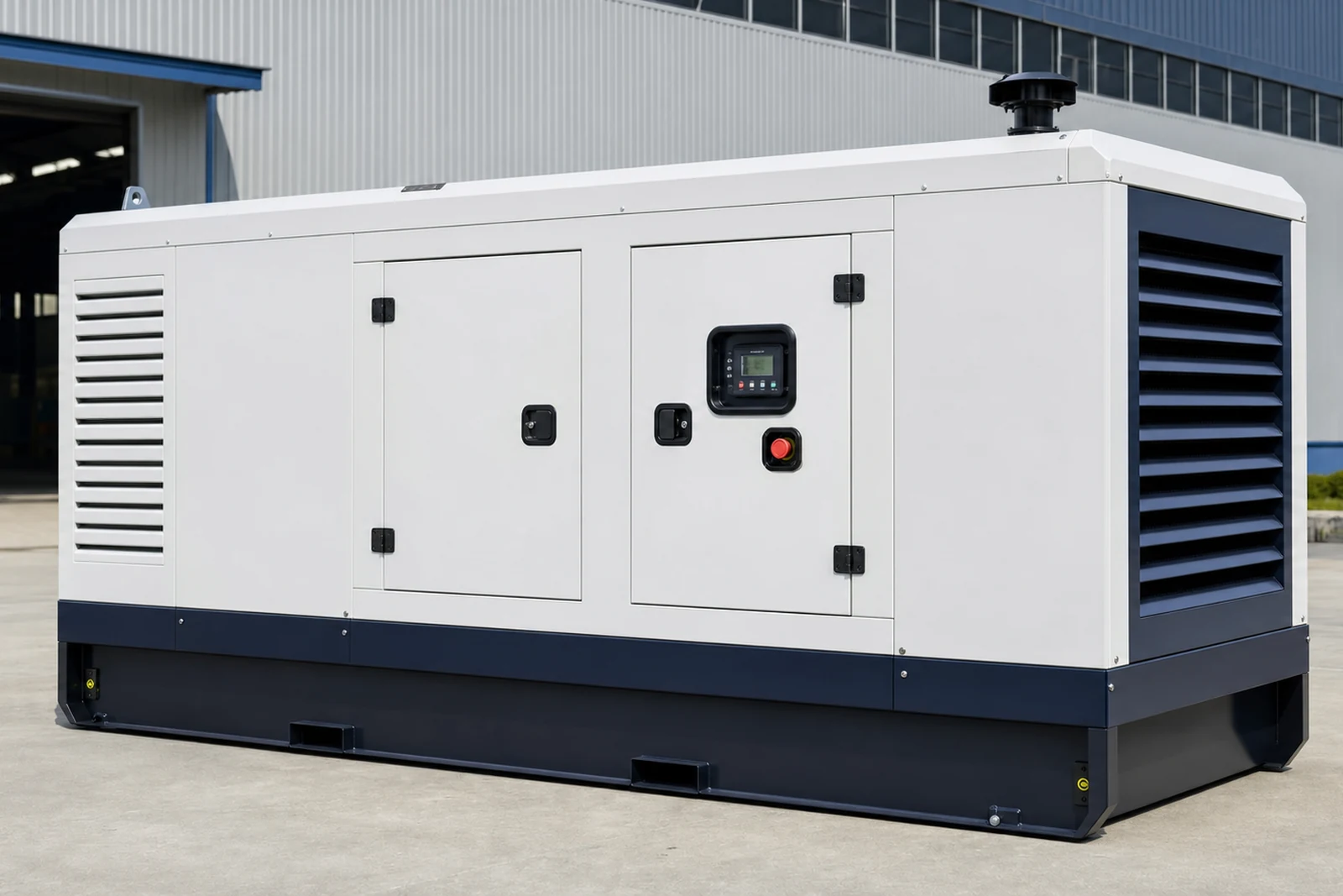 50 kW Yuchai Sound-Attenuated Diesel Generator