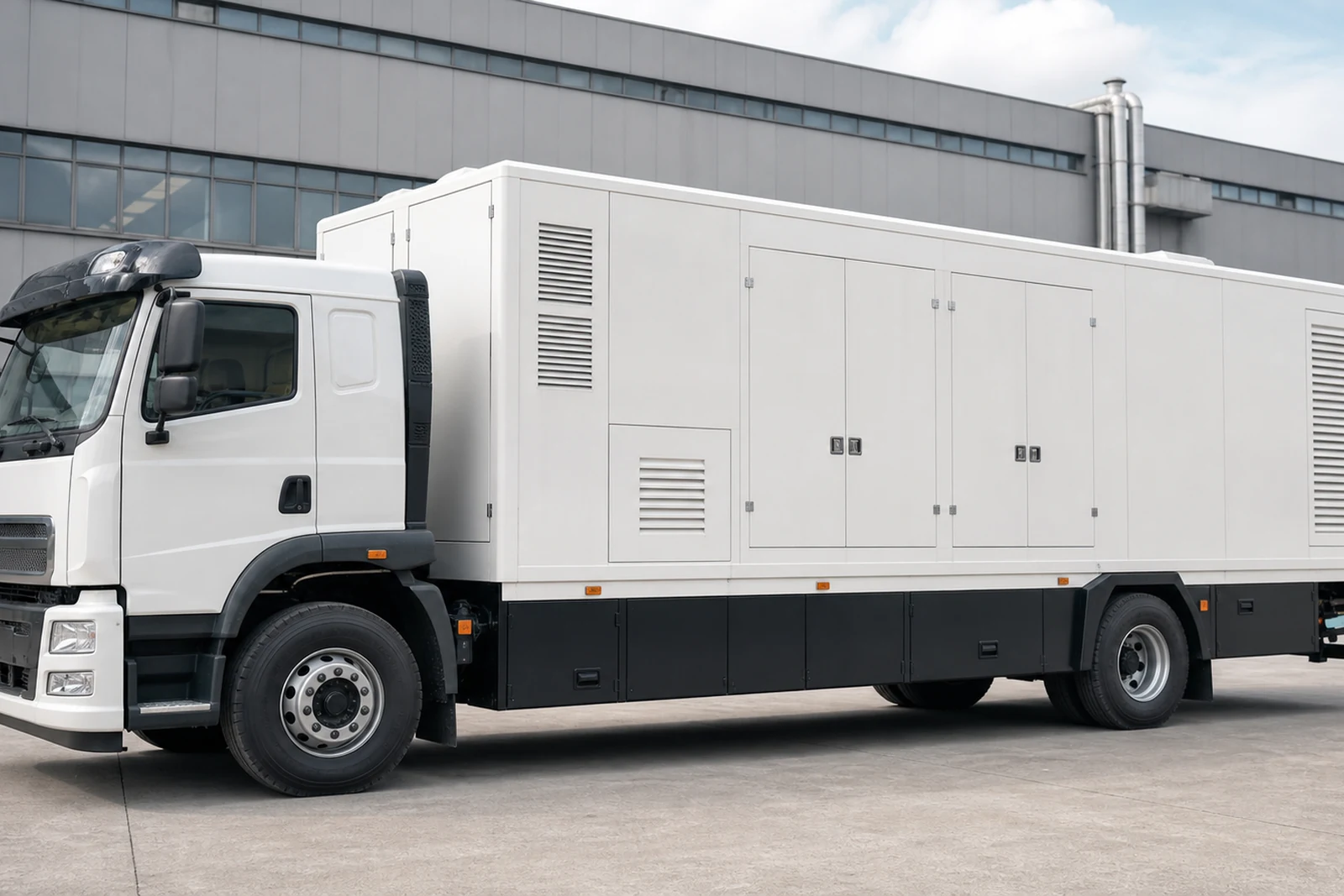 100 kW Compact Vehicle-Mounted Mobile Power Station
