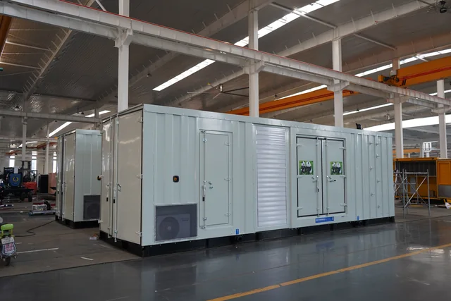 Two 1400kW Cummins containerized diesel generator sets with Marathon alternators