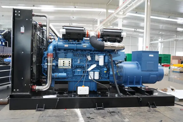 HOHANK 1000kW Yuchai open-frame diesel generator set