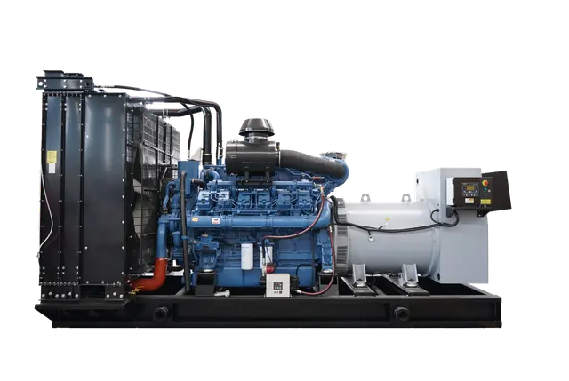 1200kW Yuchai open-frame diesel generator set with Marathon alternator