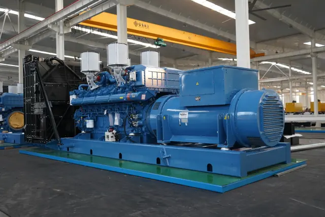 1800kW Yuchai open-frame diesel generator set with Leroy-Somer alternator
