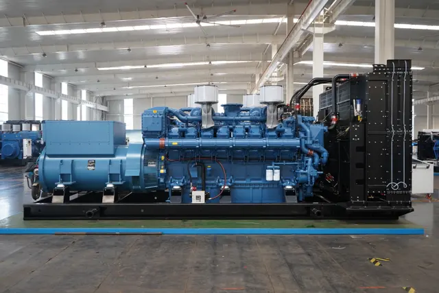 2000kW Yuchai open-frame diesel generator set with Marathon alternator