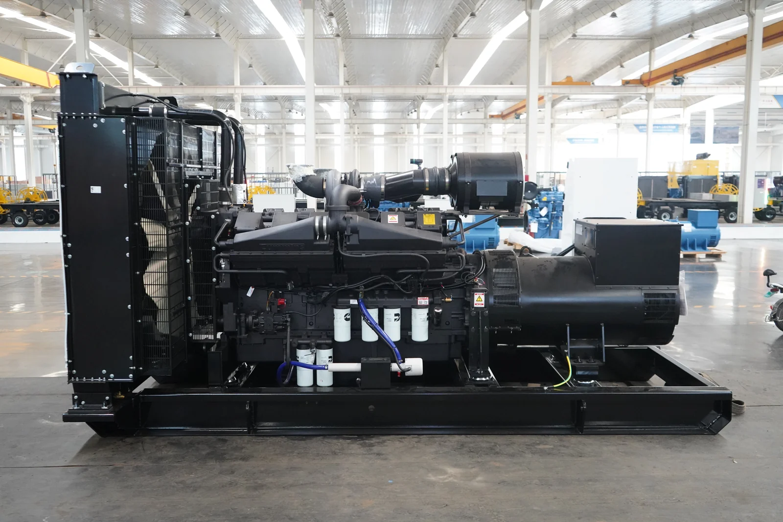 Engines and alternators