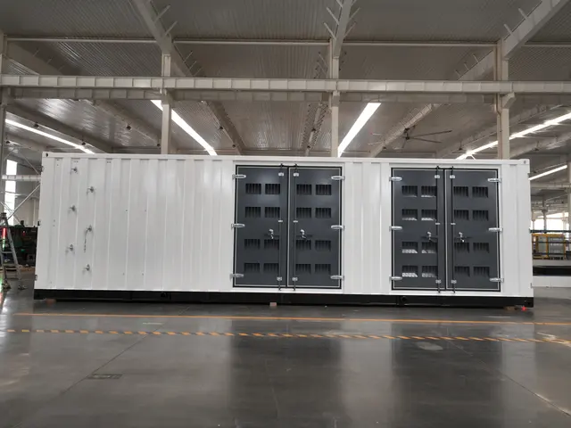 Appearance of container power cabinet and power distribution module